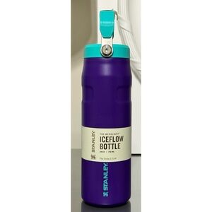 Stanley AeroLight IceFlow Flip Straw 2.0 Water‎ Bottle 24oz, DEEP PURPLE